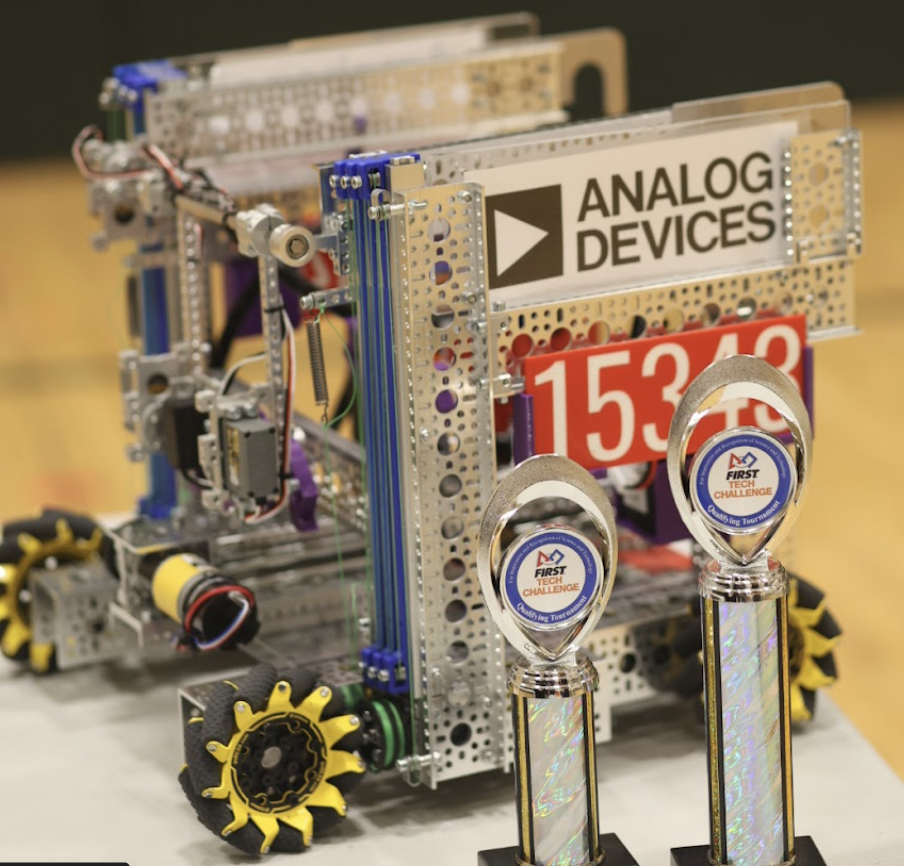 Dijon Robot - Team 15343's FTC robot with mecanum drive, dual-claw system, and MiSUMi slides